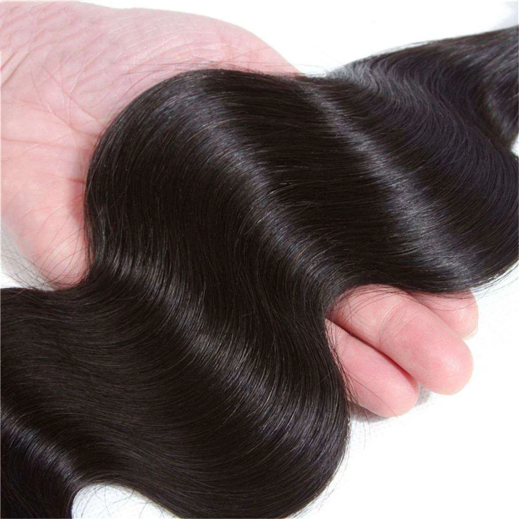 Full & Bouncy Body Wave Hair Bundles 3 Pcs/pack 10A High Density Human Remy Hair - Image 5