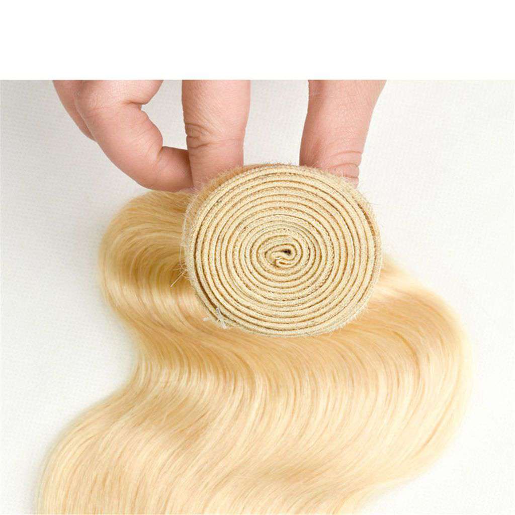 Honey Blonde 3 Bundles Body Wave Brazilian Human Hair Bundles - Image 5