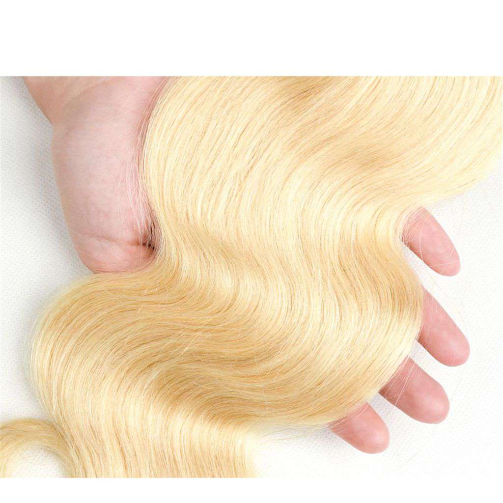 Honey Blonde 3 Bundles Body Wave Brazilian Human Hair Bundles - Image 6
